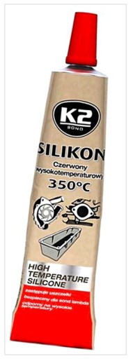 L3U08 ČERVENÝ SILIKÓN VYSOKÁ TEPLOTA DO +350°C 21G 0000-00