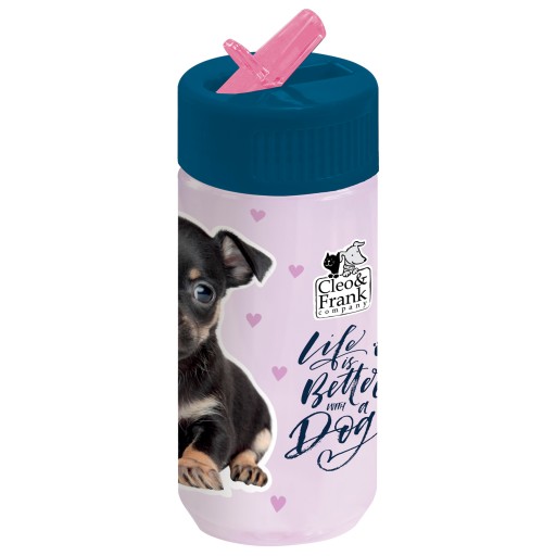 CLEO A FRANK FĽAŠA PRE MAČKU A PSA 330ML DIEVČATÁ