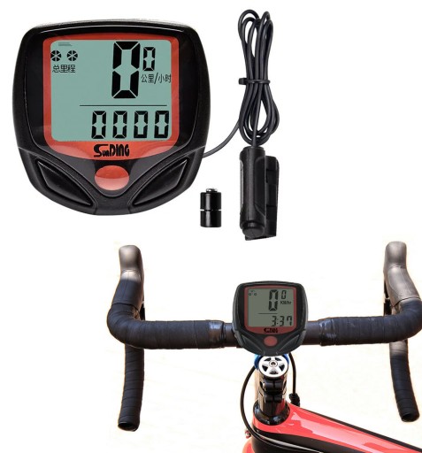 BICYKLOVÝ PULT VODEODOLNÝ POČÍTAČ 15FUN BAT V1