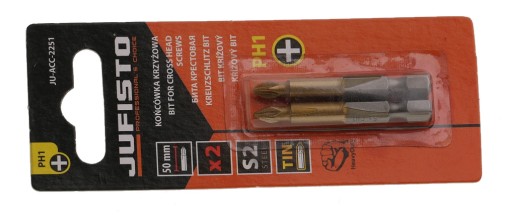 SKRUTKOVACIE HROTY PH1 x 50 mm TITÁNOVÉ BROTY 2 ks