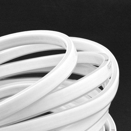 NEON flex LED pás IP68 230V 8x16 8W neutrálny 1m