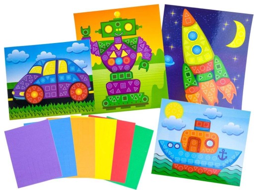 Kreatívna STICKER penová mozaika ZA2127