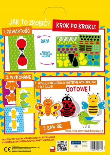 KREATÍVNA SÚPRAVA S NÁLEPKAMI INTERDRUK ZVIERATKA