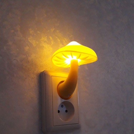 NEŽNÉ HUBY NOČNÁ LAMPA, DETSKÁ IZBA