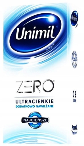 Unimil ZERO ultra tenké kondómy 10ks +
