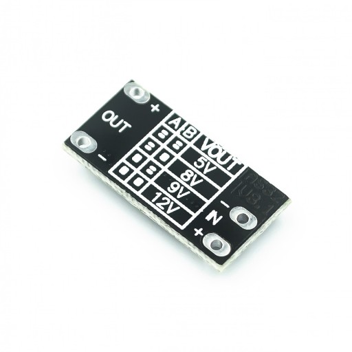 Mini STEP-UP prevodník 3,7V na 5V/8V/9V/12V