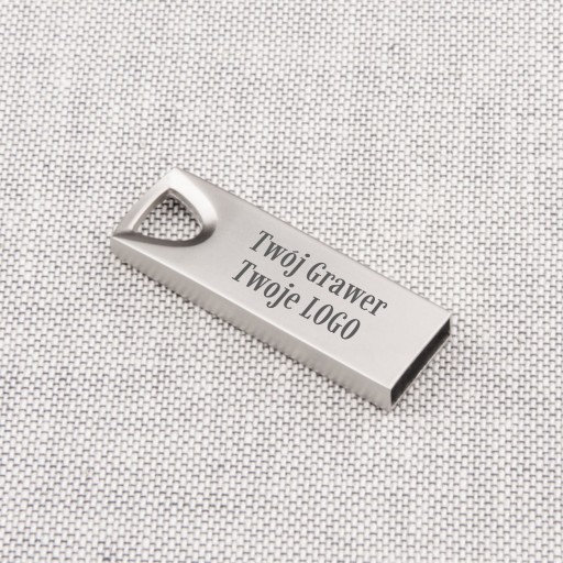 Mini ELEGANCE kovový prívesok 8 GB USB 2.0 + gravírovanie LOGA CORPORATE GADGET