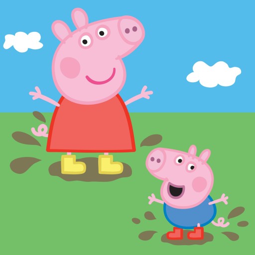 Magický uterák na ruky 30x30cm Peppa