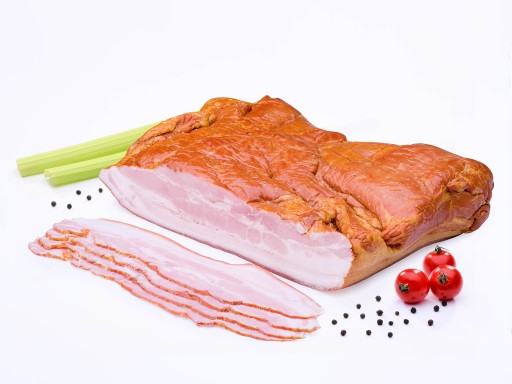 Parená údená slanina 300g Karol Mäsorast