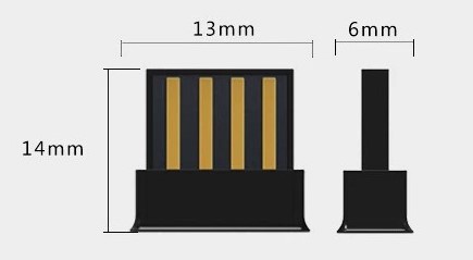Adaptér mini vysielača Prijímač vysielača Bluetooth 5
