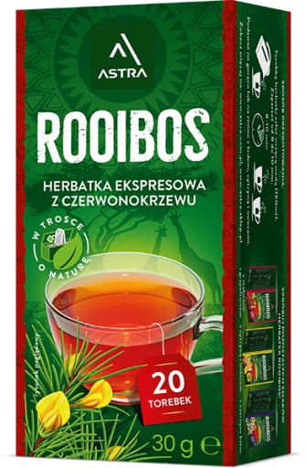 Astra červený čaj Rooibos 20 sáčkov 1,5g