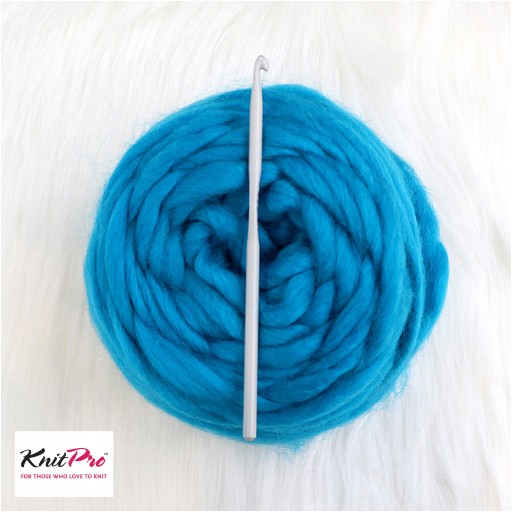 hliníkový háčik 5,00 mm KNITPRO sivý