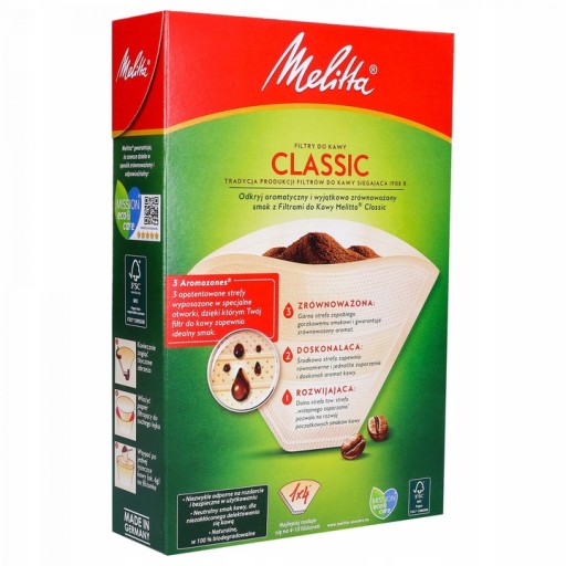 Kávové filtre Melitta Classic | papier | 80 ks.