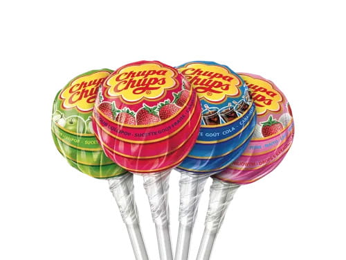 CHUPA CHUPS Ovocná lízanka, mix chutí, 1 kus