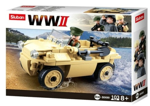 SLUBAN BLOKUJE VOJENSKÉHO AUTOVOJAKA WW2