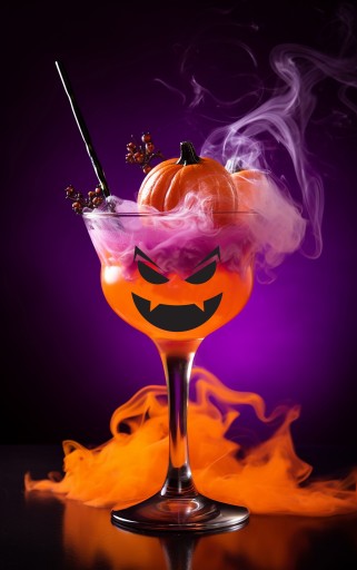HALLOWEEN Nálepky na poháre Funny Scary 16 ks.