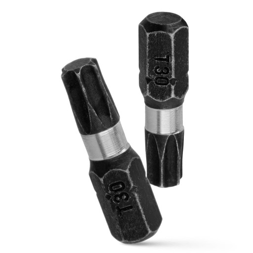 NÁRAZOVÉ HROTY ÚRAZOVÝ BIT SILNÝ SKRUTKOVACÍ BIT TX30 25 MM