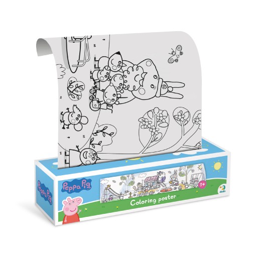 Omaľovánka Peppa Pig 200184 na rolke pre deti