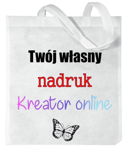 TAŠKA S VLASTNOU POTLAČOU, FOTOGRAFIOU A GRAFIKOU ONLINE WIZARD