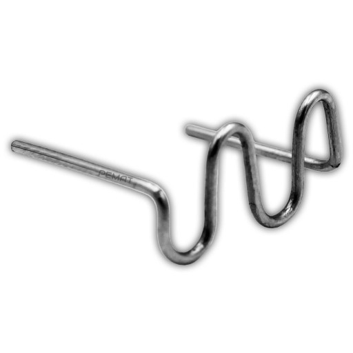 Plastové sponky 0,8 mm Typ A veľká vlna (500 ks)