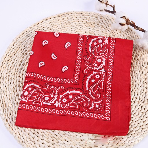 BANDAMSCARF, BANDANASCARF, RED SHARF