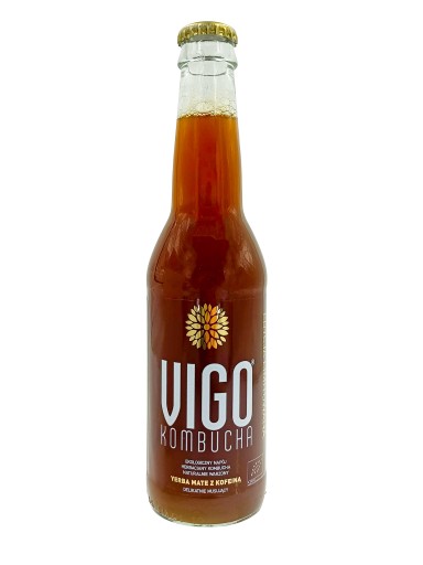 VIGO KOMBUCHA YERBA MATE KOFEÍN 330ml NÁPOJ