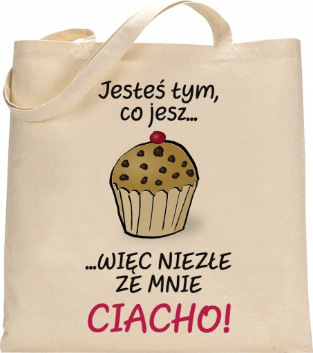 EKO NÁKUPNÁ TAŠKA SHOPPER S Vtipnými Šnúrkami, HRUBÁ BAVLNA - RW07