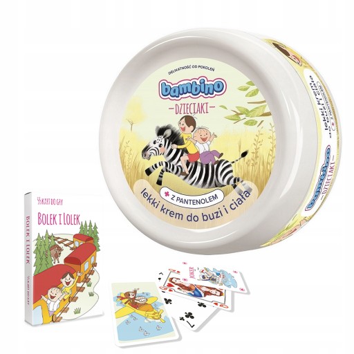 Ľahký krém pre deti BAMBINO KIDS + zdarma