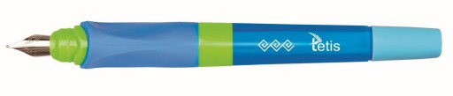 Plniace pero + 2 náplne TETIS KP510 Blue