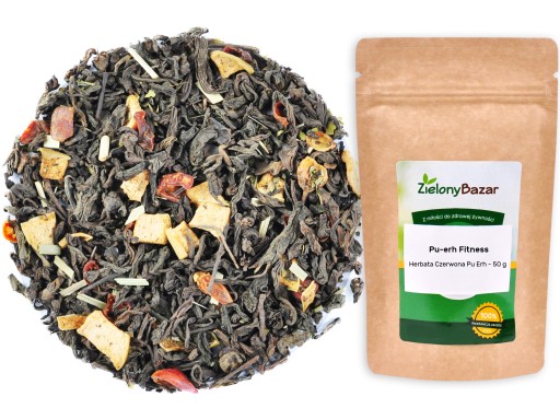 Červený čaj PU ERH FITNESS 50g na chudnutie