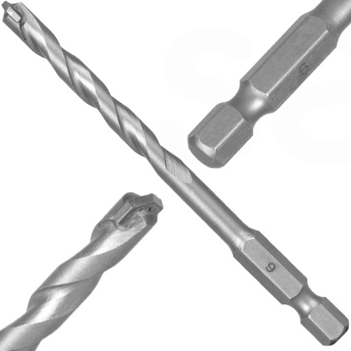 VŔTAČKA VŔTAČKA 6,0 mm do BETÓNU, KOVOVÉHO ORICE