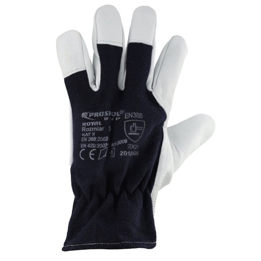 KOŽENÉ PRACOVNÉ RUKAVICE TOPER ROYAL LEATHER