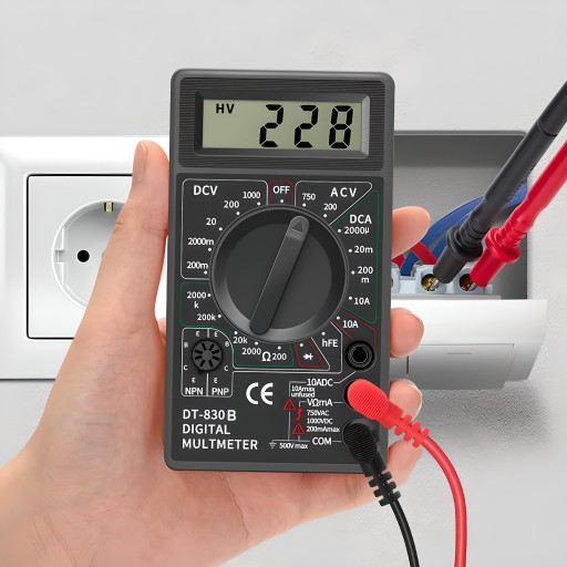 DIGITÁLNY MERAČ PRÚDU, IHLOVÝ MULTIMETER, LCD TESTER