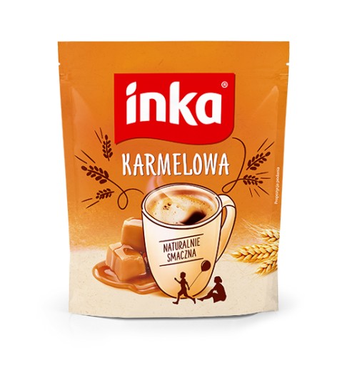 Instantná obilná káva Karamelová Inka 200 g