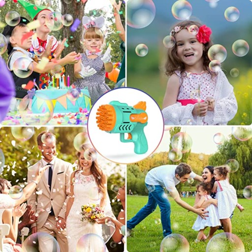 Gun Bubble Machine Bazooka Bubbles