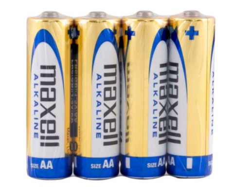 AA BATERIE FINGERS 4 KS ALKAIC MAXELL LR03 1,5V NAP.