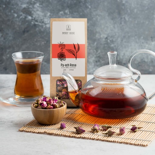 Mary Rose Pu-erh Rosa čaj 50 g