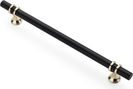 ČIERNOZLATÁ nábytková úchytka 96mm