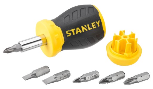 Skrutkovač 6-bitový MultiBit Stanley 66-357