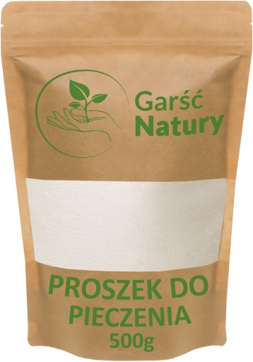 Prášok do pečiva na pečenie koláčov 500 g Prírodné BIO POĽSKO 0,5 kg