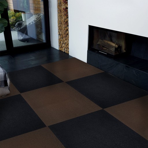 Koberec samolepiaci 60*60 cm Hnedý