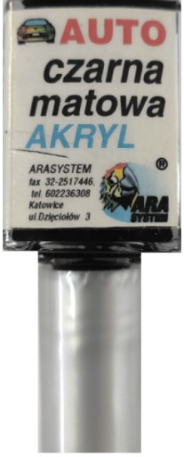 ČIERNA POLOMATNÁ ČIERNA ARA 10 ML