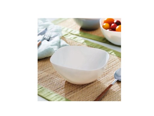 Miska na šalát Luminarc Carine 14 cm biela