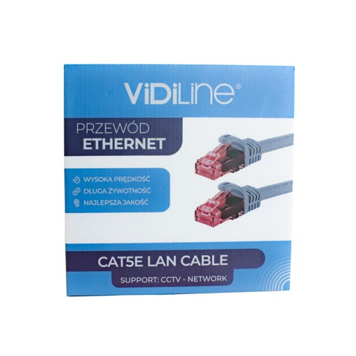 LAN ETHERNET RJ45 UTP CAT5e 10M KÁBL