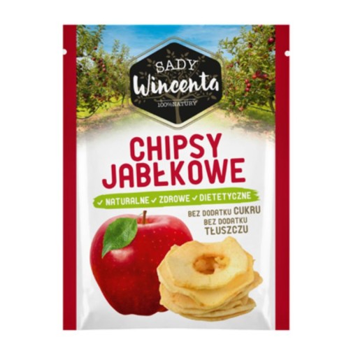 APPLE CHIPS sada 5x 25 g sušených jabĺk
