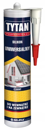 TYTAN professional Universal silikón čierny 280ml