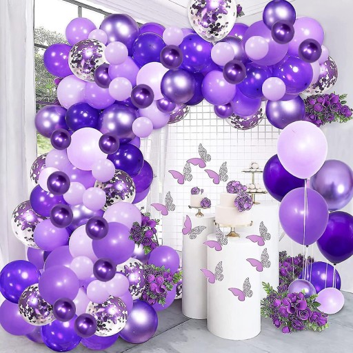 Priehľadné balóny s CONFETTI, priehľadné, dekorácia 1-99 narodeniny, 10 ks