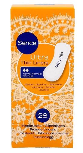 Sence, Ultra tenké vložky, vložky, 28 kusov