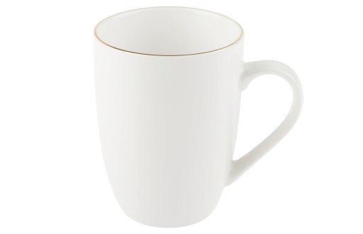 PORCELÁNOVÝ hrnček Ravi ORO porcelán 340 ml GOLD BAND