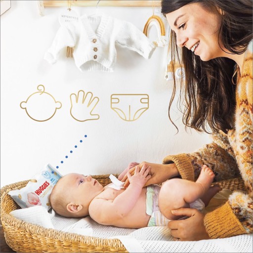 HUGGIES Extra Care Sensitive vlhčené obrúsky 56 ks